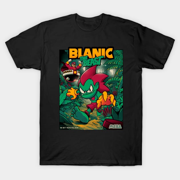 Blanic The Beast T-Shirt by BrunoMota